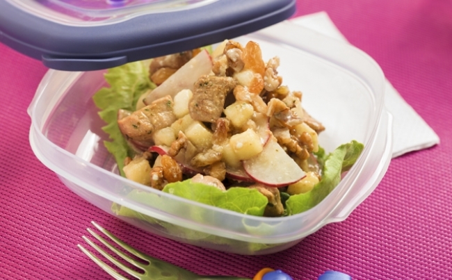 Ensalada dulce de lomito de cerdo